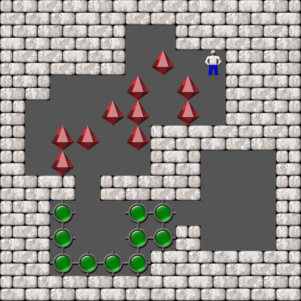 Sokoban Bugs1005 collections level 309